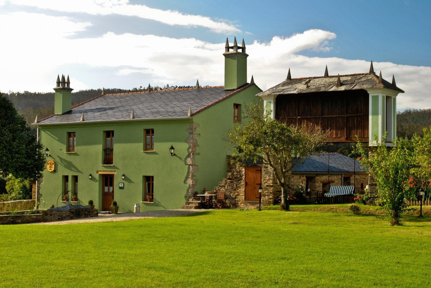 Os Tres Teixos San Acisclo Exterior foto